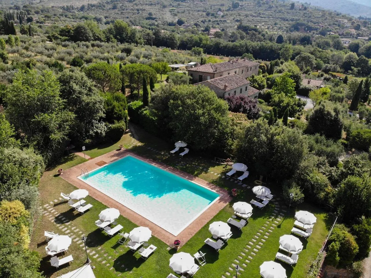 Villa Borgo San Pietro Cortona Italy